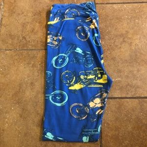 EUC LLR TC Motorcycle Print Leggings
